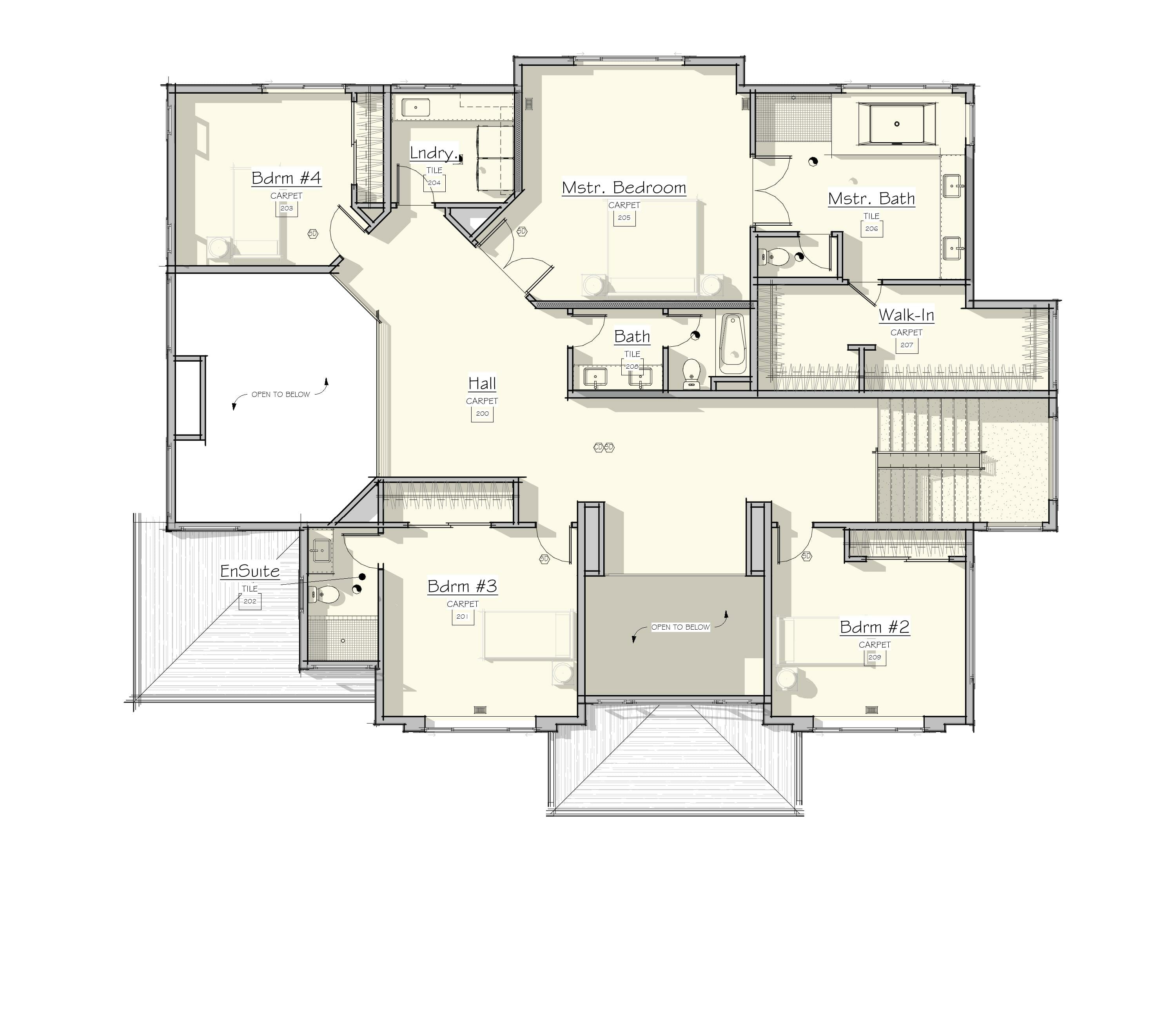 17009 CC Lot 2, 64-5137 Hazelwood_Garage Left - Floor Plan - Marketing, Level 2