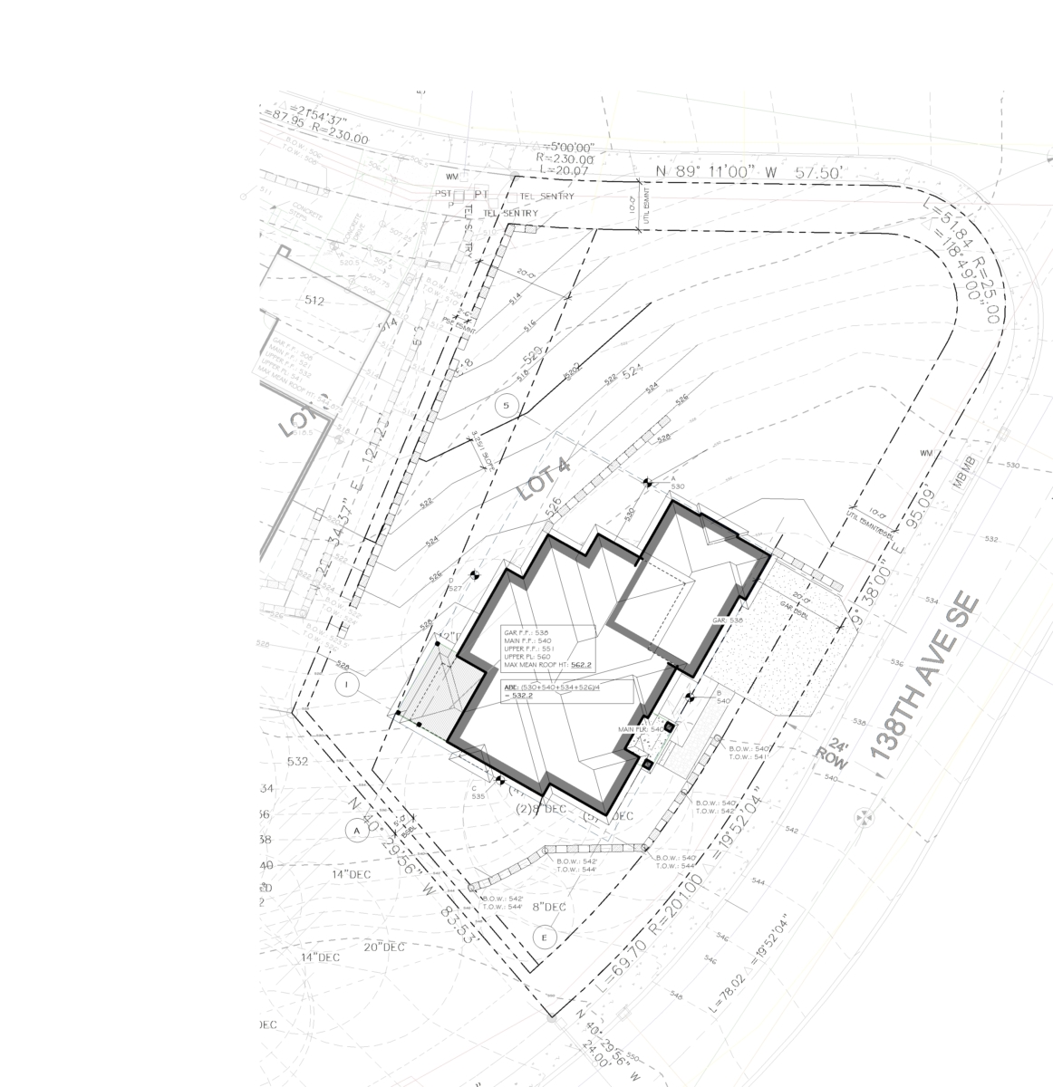 20006, CC4, Mercer Heights - Floor Plan - Site