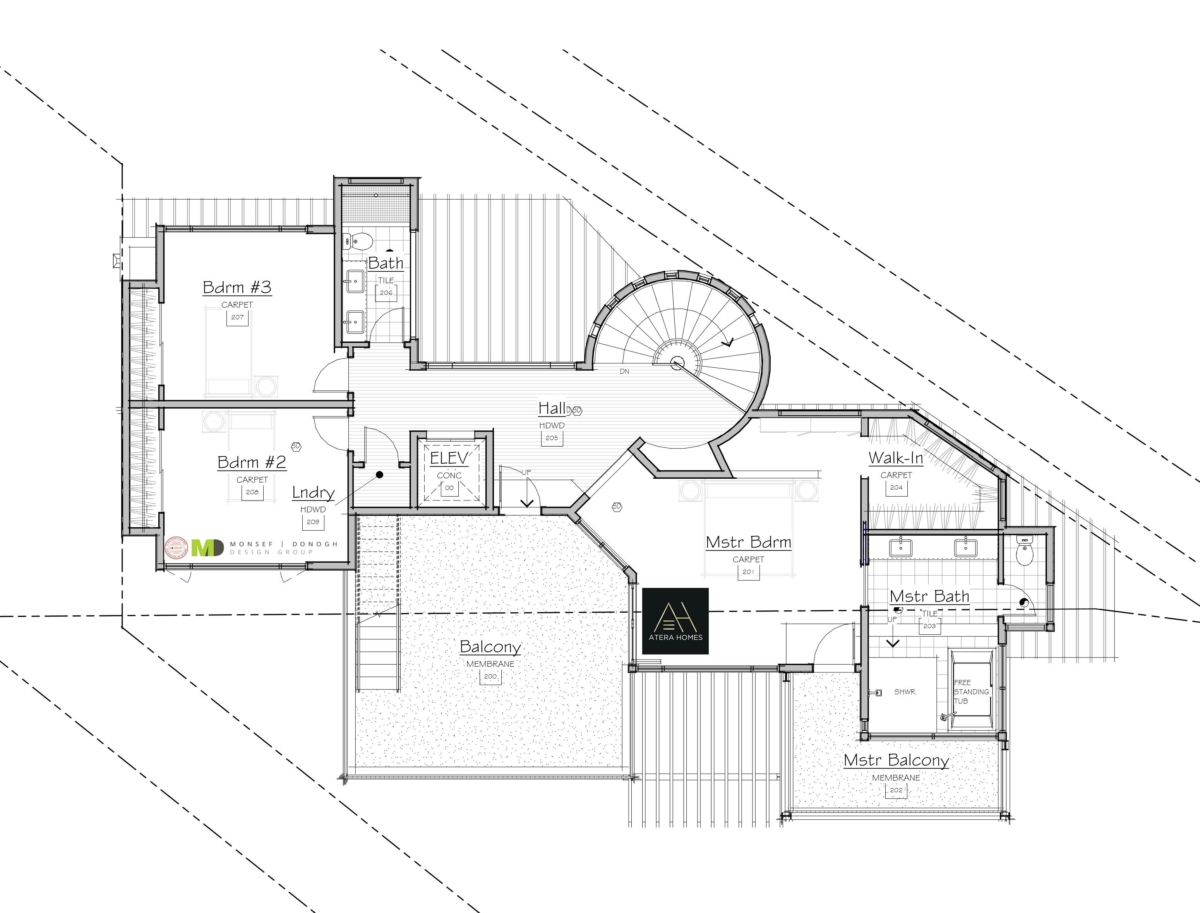 17015-05 Behringer Residence_SUB6 - Floor Plan - Marketing, Level 2