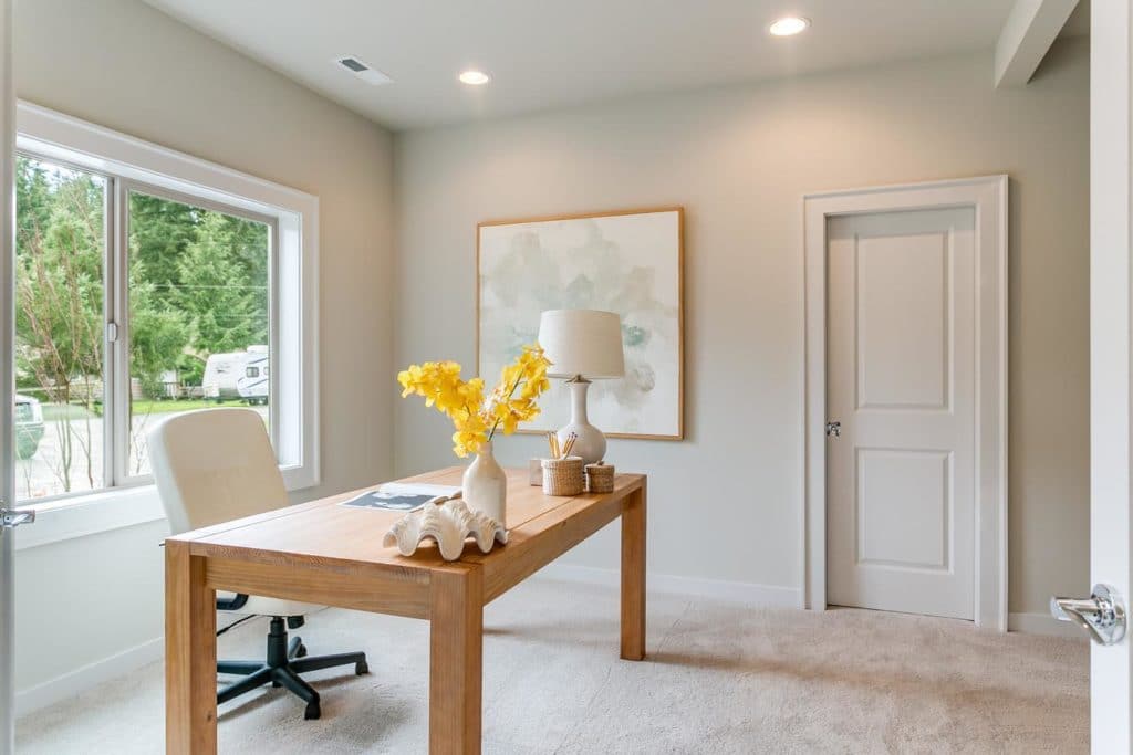 Custom Home Floor Plan - Office space