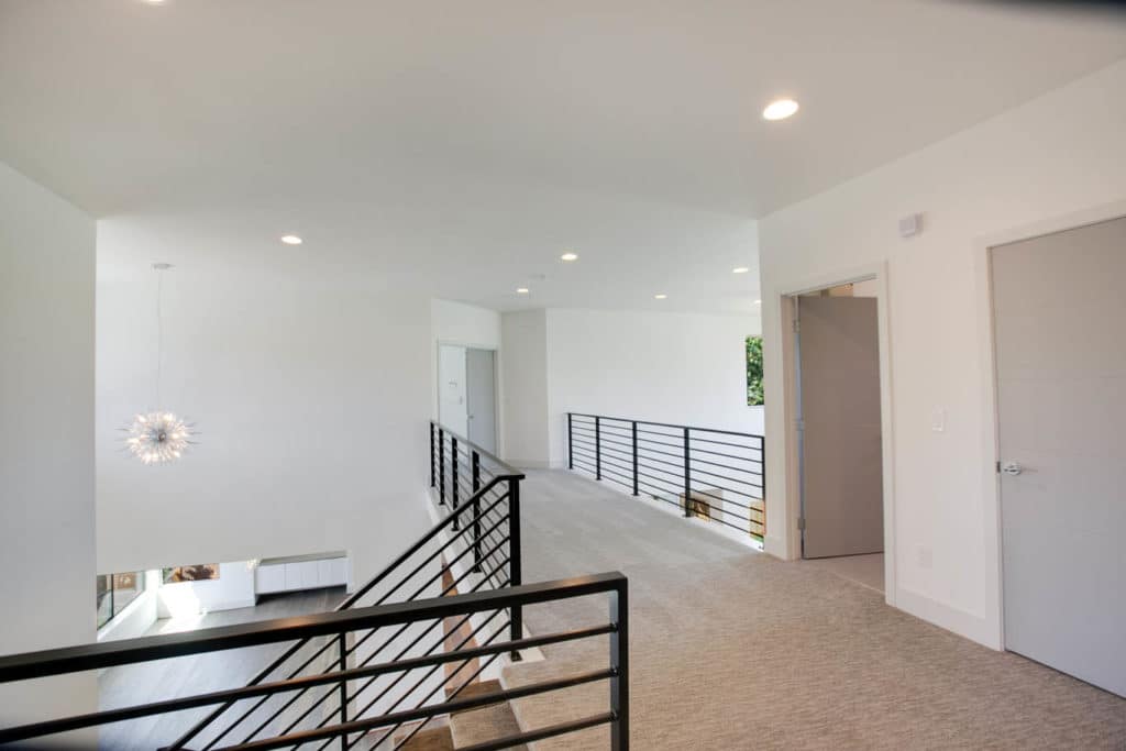 Custom Home Floor Plan - Level 2 Hallway