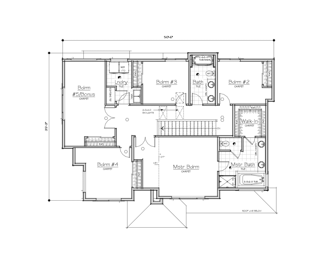The Queen Anne -Floor Plan-Level 2