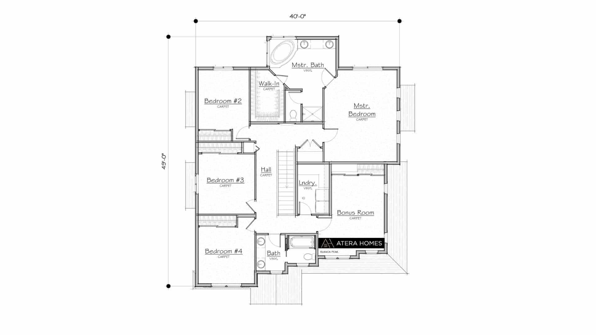 Blanca Peak IIc - Floor Plan - Level 2