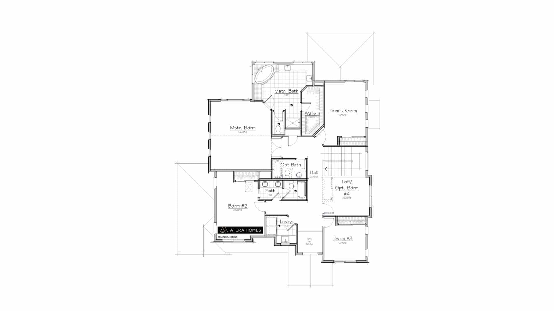 Blanca Ridge - Floor Plan - Level 2