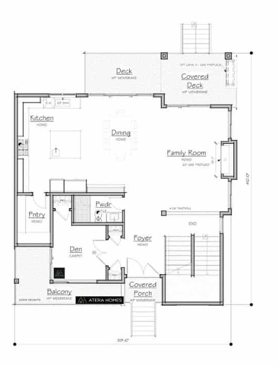 Leschi Heights- Floor Plan -Level 1