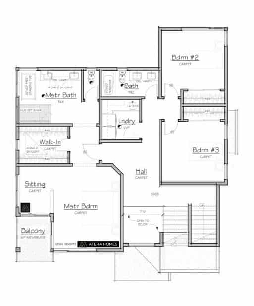 Leschi Heights- Floor Plan -Level 2